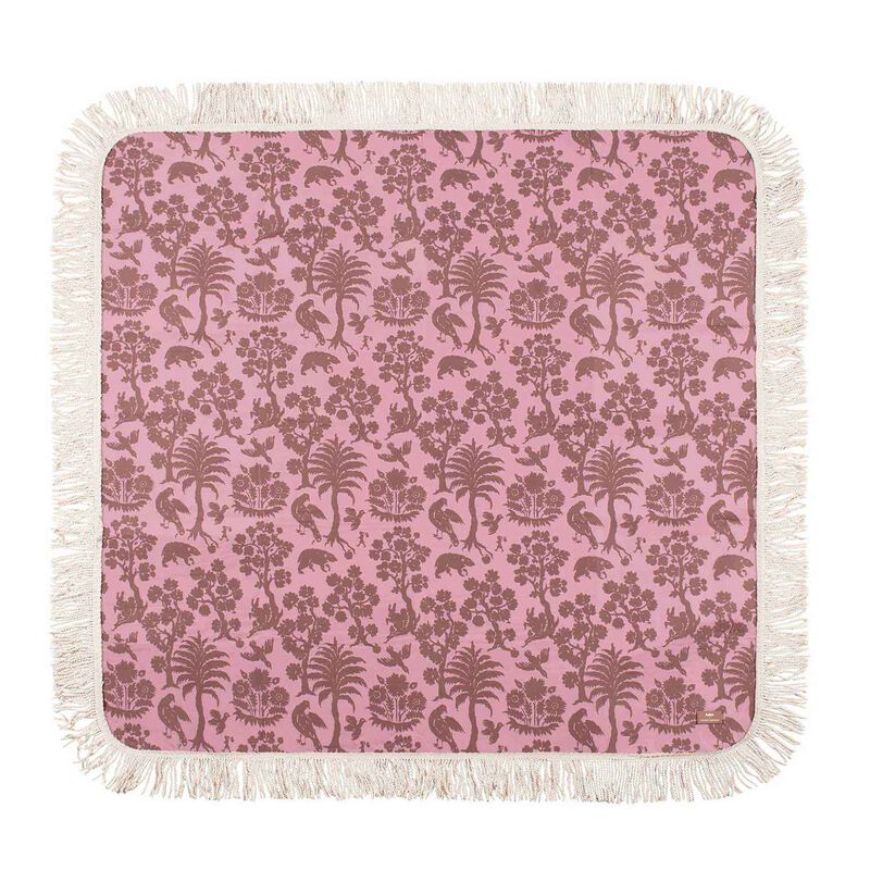 Kollab X Karen Walker Fringed Picnic Mat Animal Kingdom image number 2